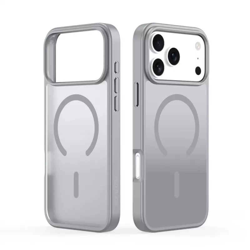 Dux Ducis Apple iPhone 17 Pro Max YIND Case in PC+TPU compatibile MagSafe Grigio