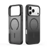 Dux Ducis Apple iPhone 17 Pro custodia YIND PC+TPU compatibile MagSafe nero
