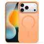 Dux Ducis Custodia YIND PC+TPU per Apple iPhone 17 Pro compatibile MagSafe arancione
