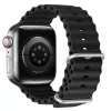 Bracciale in silicone Dux Ducis per Apple Watch 42/44/45/46/49mm nero