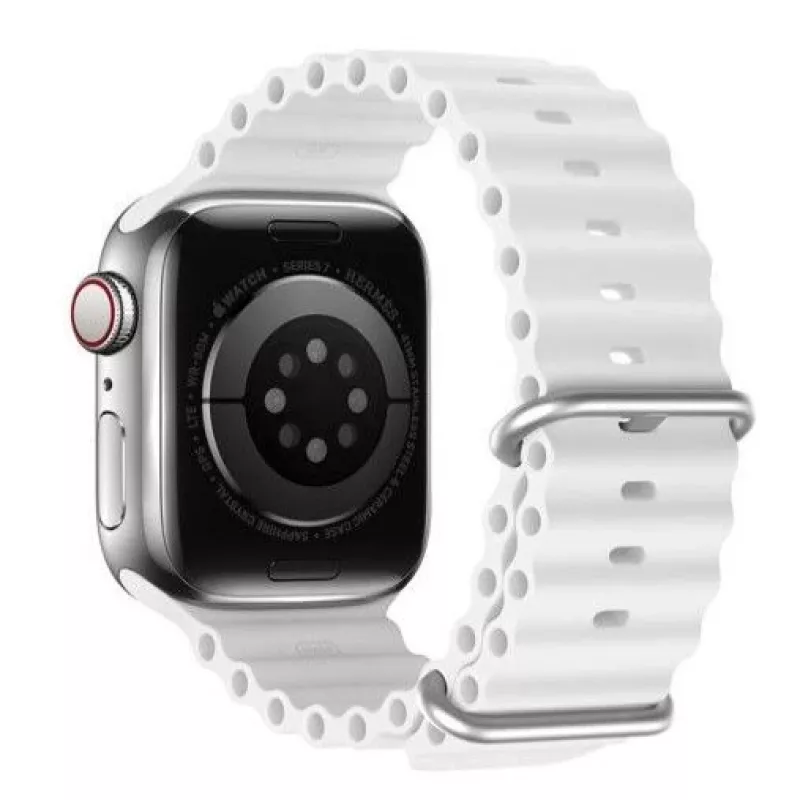 Dux Ducis Cinturino in silicone per Apple Watch 42/44/45/46/49MM bianco