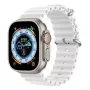 Dux Ducis Cinturino in silicone per Apple Watch 42/44/45/46/49MM bianco