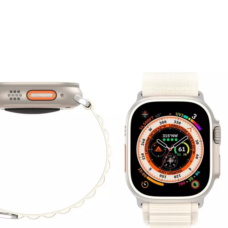 Dux Ducis cinturino Sport Buckle per Apple Watch 42/44/45/46/49mm starlight