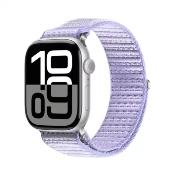 Cinturino in nylon intrecciato Dux Ducis YE Loop per Apple Watch 38/40/41/42MM viola