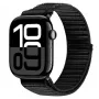 Dux Ducis Apple Watch 42/44/45/46/49mm YE cinturino in nylon intrecciato nero