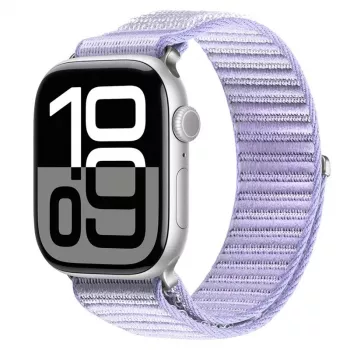 Dux Ducis Apple Watch 42/44/45/46/49mm cinturino YE Nylon Braided Loop viola