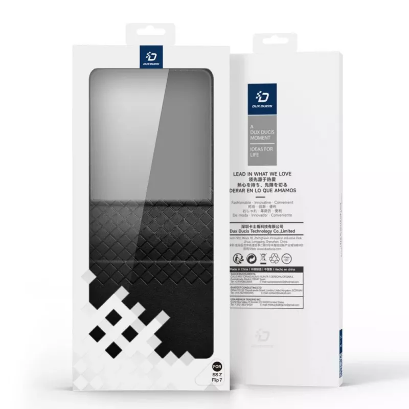 DUX DUCIS Bril Case per Samsung Galaxy Z Flip7 5G - Nero