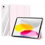 Dux Ducis Copa Case per iPad 10,9 pollici 2022 (10. gen.) Smart Cover Stand rosa