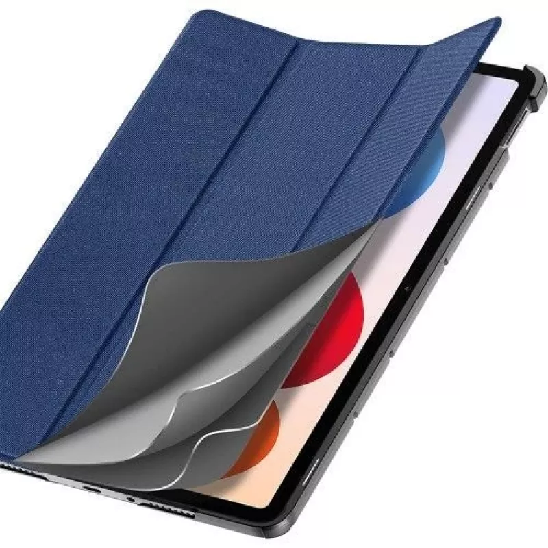 Dux Ducis Domo Series custodia per tablet in similpelle PU con supporto Tri-fold per Xiaomi Redmi Pad 2 Pro, blu