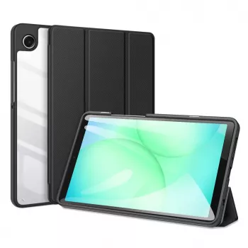 Dux Ducis Galaxy Tab A9 / A11 custodia Toby con stand flip nera