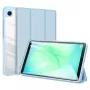 Dux Ducis Galaxy Tab A9 / A11 Custodia Toby con supporto flip blu