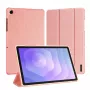 Dux Ducis Galaxy Tab A9 Plus / Tab A11 Plus Domo Series cover tablet in PU leather con stand tri-fold rosa