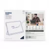 Dux Ducis Galaxy Tab A9 Plus / Tab A11 Plus custodia per tablet Domo Series pieghevole a tre ante con supporto in pelle PU blu