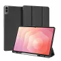 Dux Ducis Galaxy Tab S11 Ultra Domo Series cover tablet in PU leather con stand tri-fold nero