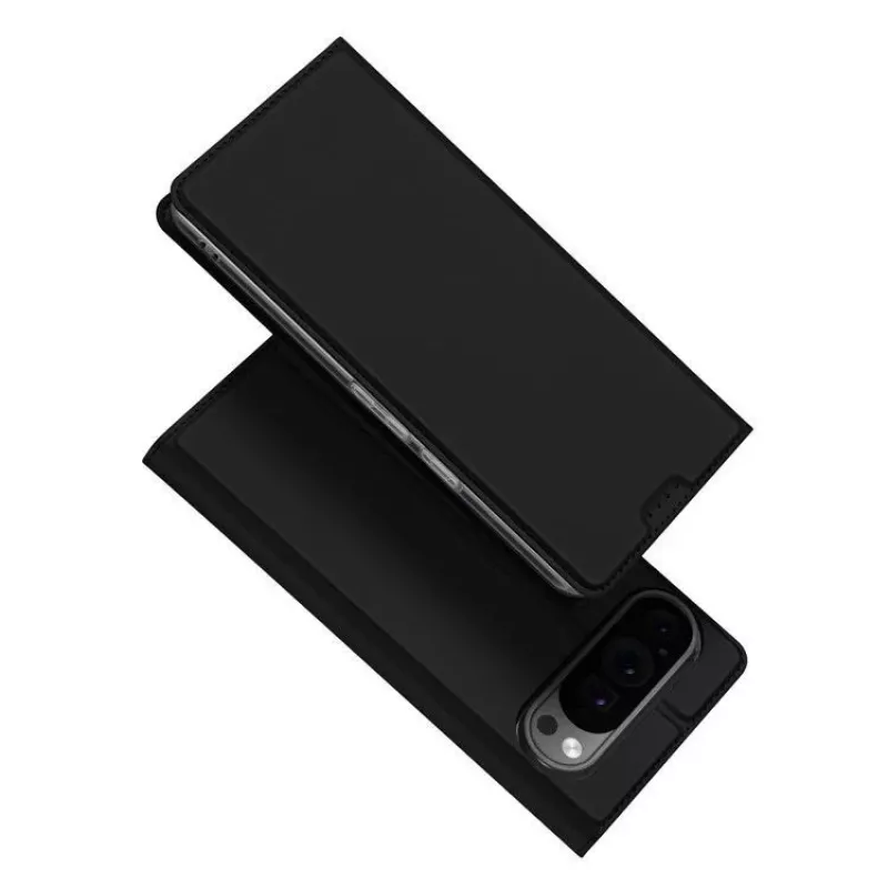Dux Ducis Google Pixel 9 Pro XL Custodia a libro con porta carte nera