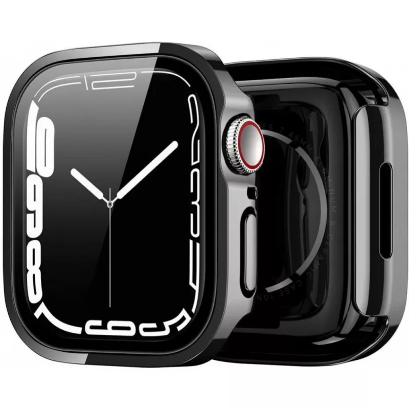 Dux Ducis Custodia Hamo per Apple Watch Series 7/8/9 (PC) 41mm nera