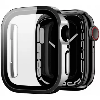 Dux Ducis Custodia Hamo per Apple Watch Series 7/8/9 (PC) 41mm nera