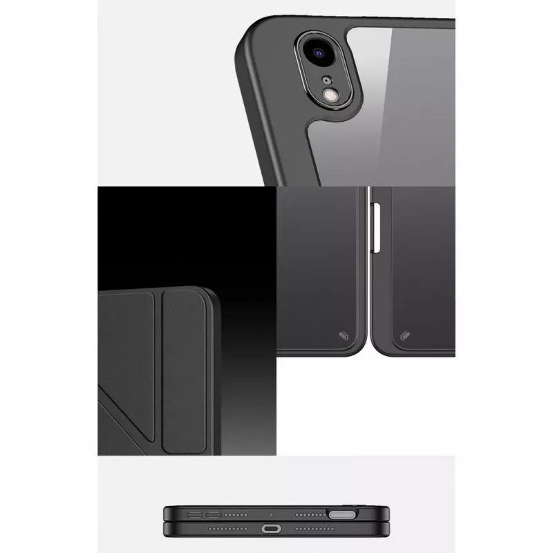 Dux Ducis Magi Case per iPad mini 6 (2021) Smart Cover con supporto e porta Apple Pencil - nero