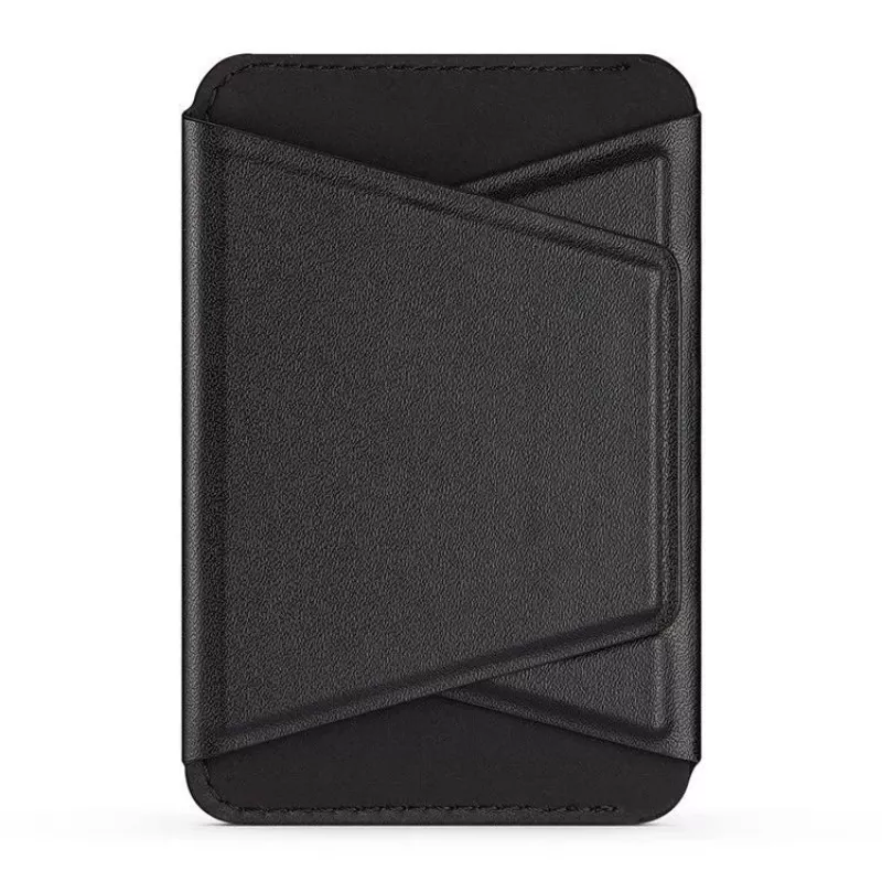 Dux Ducis Magnetic PU Leather Wallet Stand Case per Apple iPhone 13 Pro Max - Nero