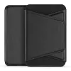 Dux Ducis Magnetic PU Leather Wallet Stand Case per Apple iPhone 13 Pro Max - Nero