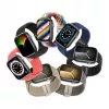 Dux Ducis Mixture Pro cinturino intrecciato elastico per Apple Watch 38/40/41 mm - Guava