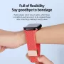 Dux Ducis Mixture Pro cinturino intrecciato elastico per Apple Watch 38/40/41 mm - Guava