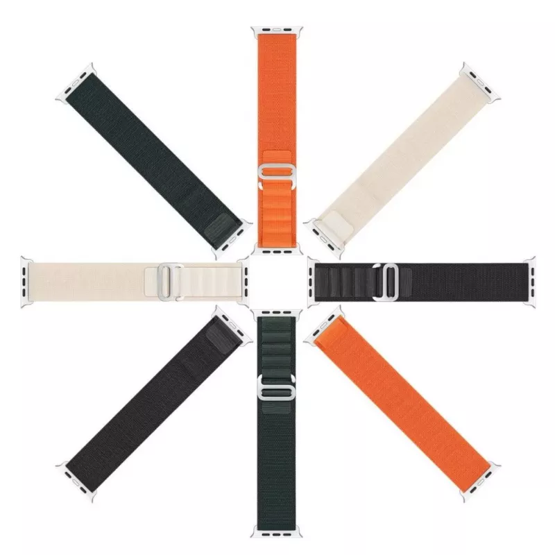Dux Ducis Cinturino in nylon per Apple Watch 42/44/45/49 mm arancione