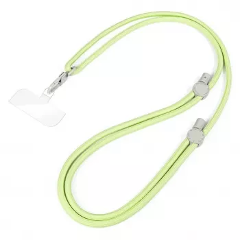 DUX DUCIS Plaz tracolla per cellulare cross-body verde/giallo