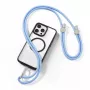 Tracolla per cellulare DUX DUCIS Plaz azzurro chiaro
