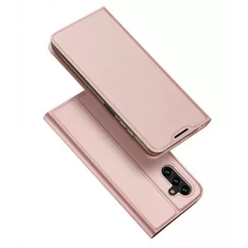 Dux Ducis Samsung Galaxy A13 5G Custodia book Skin Pro rosa