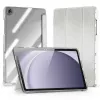 Dux Ducis Samsung Galaxy Tab A9 Plus custodia trasparente TPU+PC+pelle verde chiaro