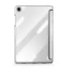 Dux Ducis Samsung Galaxy Tab A9 Plus custodia trasparente TPU+PC+pelle verde chiaro