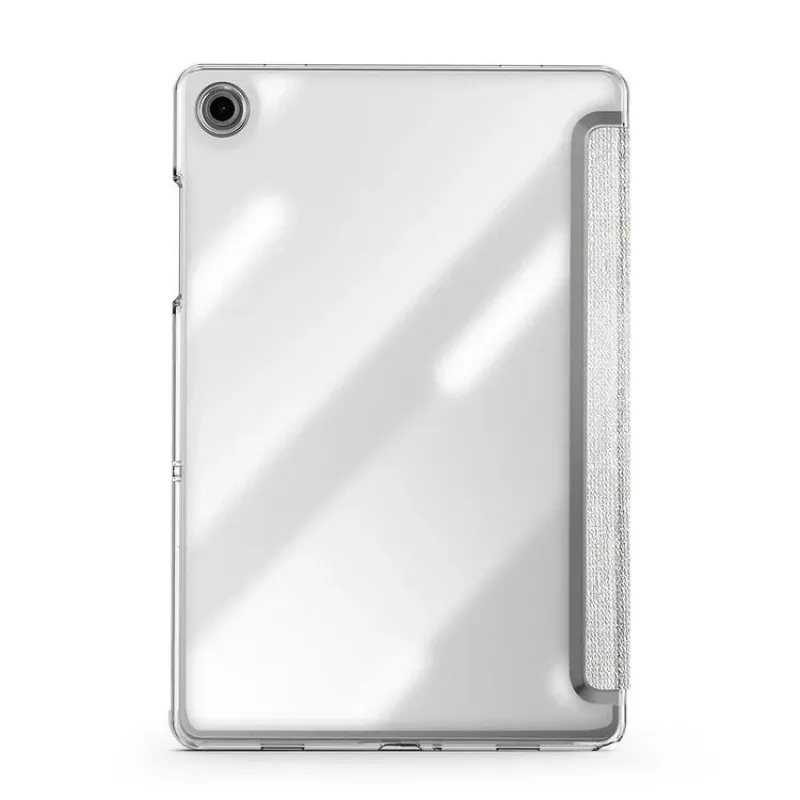 Dux Ducis Samsung Galaxy Tab A9 Plus custodia trasparente TPU+PC+pelle verde chiaro