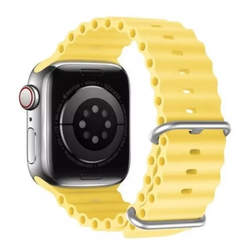 Dux Ducis cinturino in silicone per Apple Watch 8/7/6/5/4/3/2/SE (38/40/41mm) - giallo