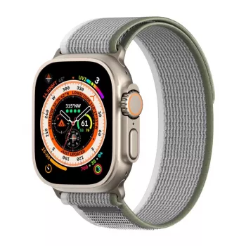 Dux Ducis Sport cinturino con chiusura a velcro per Apple Watch 38/40/41/42mm verde
