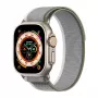 Dux Ducis Sport cinturino con chiusura a velcro per Apple Watch 38/40/41/42mm verde