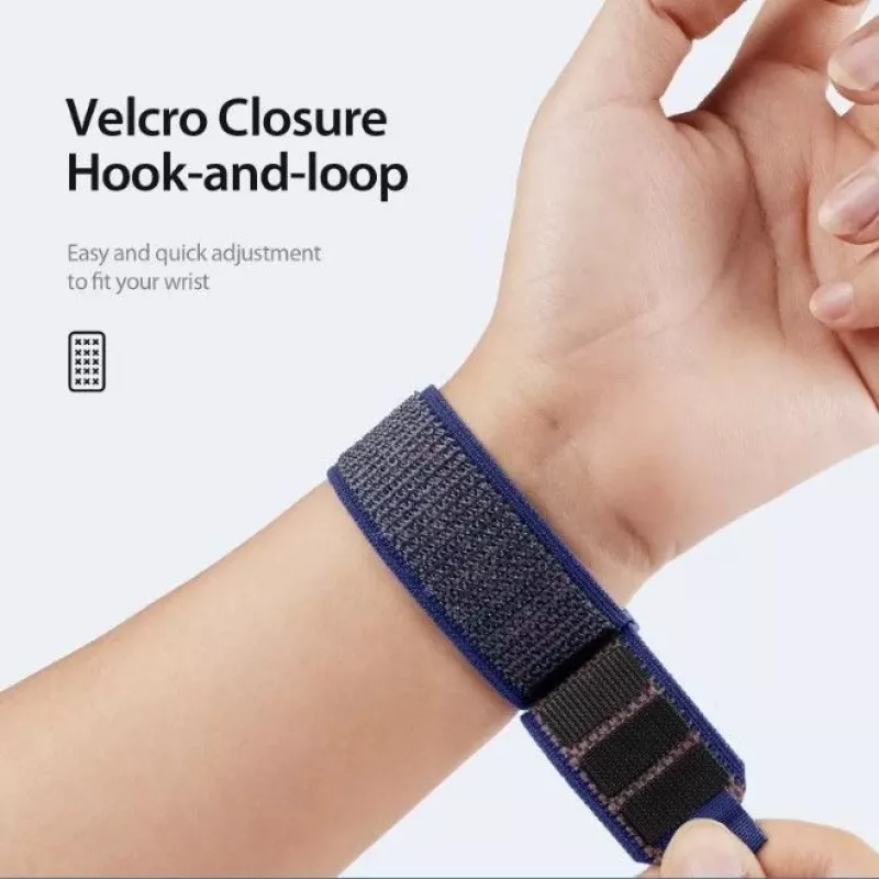 Dux Ducis Sport Cinturino in velcro per Apple Watch 42/44/45/46/49mm Blu