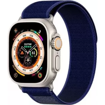 Dux Ducis Sport Cinturino in velcro per Apple Watch 42/44/45/46/49mm Blu