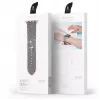 Dux Ducis Cinturino per Apple Watch 7/6/5/4/3/2/SE (41/40/38mm), Bracciale, Argento