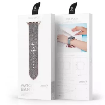 Dux Ducis bracciale per Apple Watch 7/6/5/4/3/2/SE (41/40/38mm), bracciale, argento