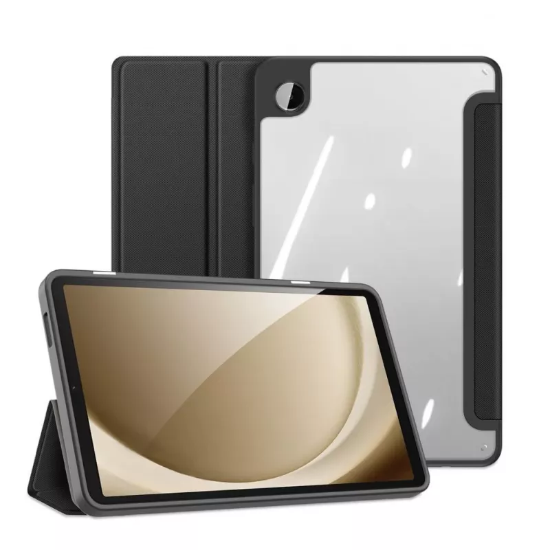 Dux Ducis Toby custodia folio con stand flip per Samsung Galaxy Tab A9 8,7 pollici - nero