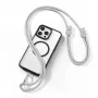 DUX DUCIS Plaz universale cinturino per telefono cross-body - grigio