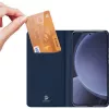 DUX DUCIS Wallet Case Skin Pro per Samsung Galaxy S25, blu