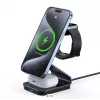 Duzzona W21 supporto di ricarica wireless 3-in-1 15W (certificato Qi2) nero