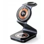 Duzzona W21 supporto di ricarica wireless 3-in-1 15W (certificato Qi2) nero