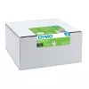 DYMO Authentic LabelWriter Etichette grandi per indirizzi 36mm x 89mm Trasparente, 2 rotoli con 130 (260 etichette)
