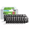 DYMO D1 nastro per etichettatura 9mm x 7m nero su bianco (confezione da 10)
