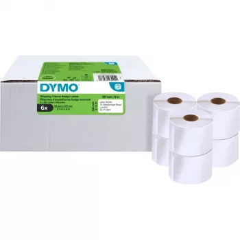 DYMO LabelWriter Etichette per spedizioni e targhette nome, 54 x 101 mm, Bianco, adesivo permanente, 220 etichette per rotolo