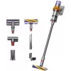 Dyson V15 Detect Absolute aspirapolvere a batteria, acciaio inox, 240AW, display LCD, 60 min di autonomia