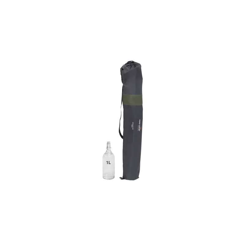 Easy Camp Spruce Sedia da campeggio pieghevole con braccioli - grigio scuro, portata 110 kg